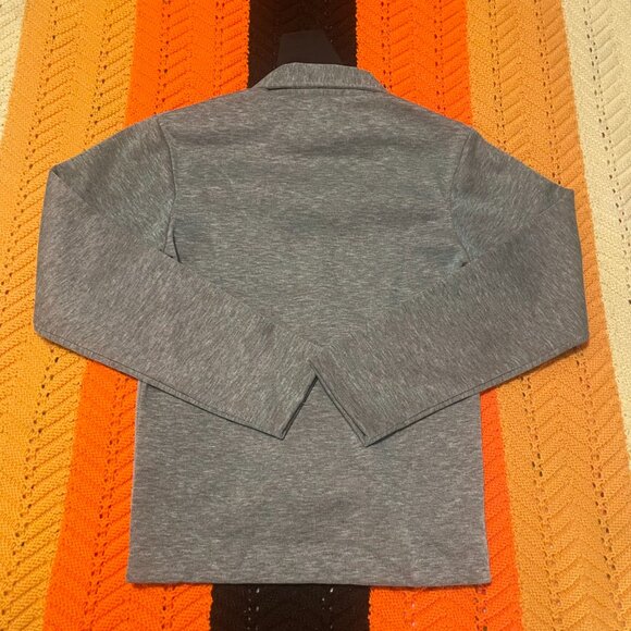 DEADSTOCK 1960s MOD dagger collar abstract long sleeve with Built in dickey! - Picture 15 of 16